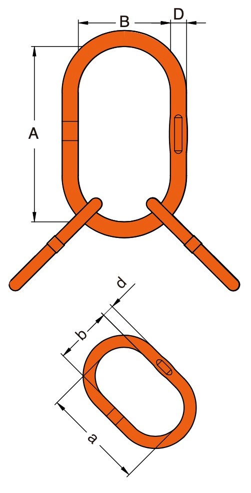 Master Links fyrir Offshore Container