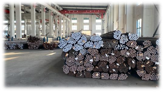 steel mill for making round link chains