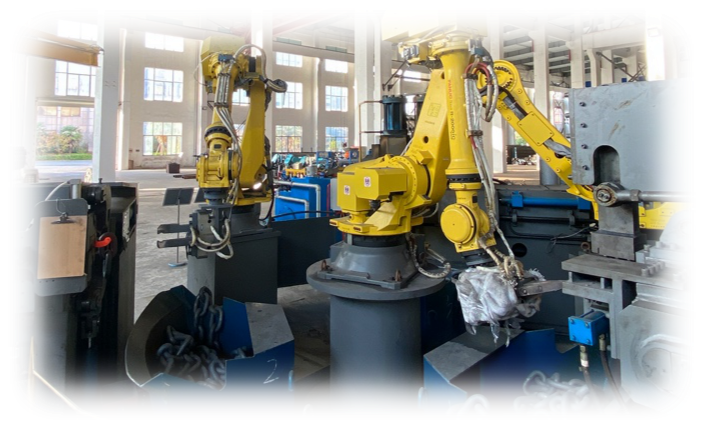 Robotization & automation ntawm round link saw ua