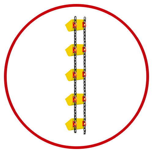 Catene di trasportatori è elevatori