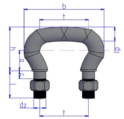 Din 745 chain shackle