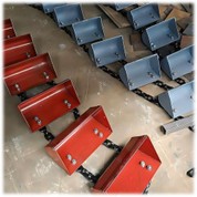 mae cadwyn gyswllt crwn yn addas ar gyfer gwasanaeth lifft bwced