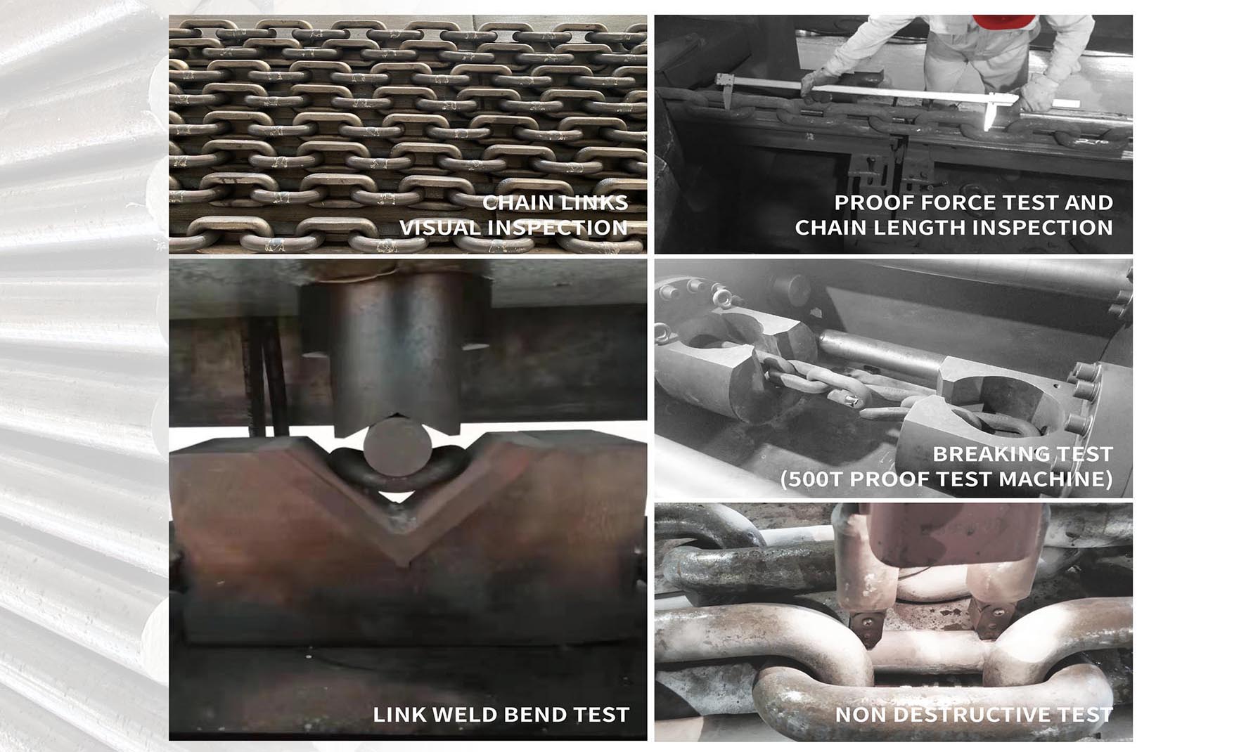 scic round steel link chain