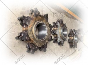 Round Link Chain Sprocket