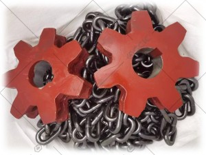 Round Link Chain Sprockets