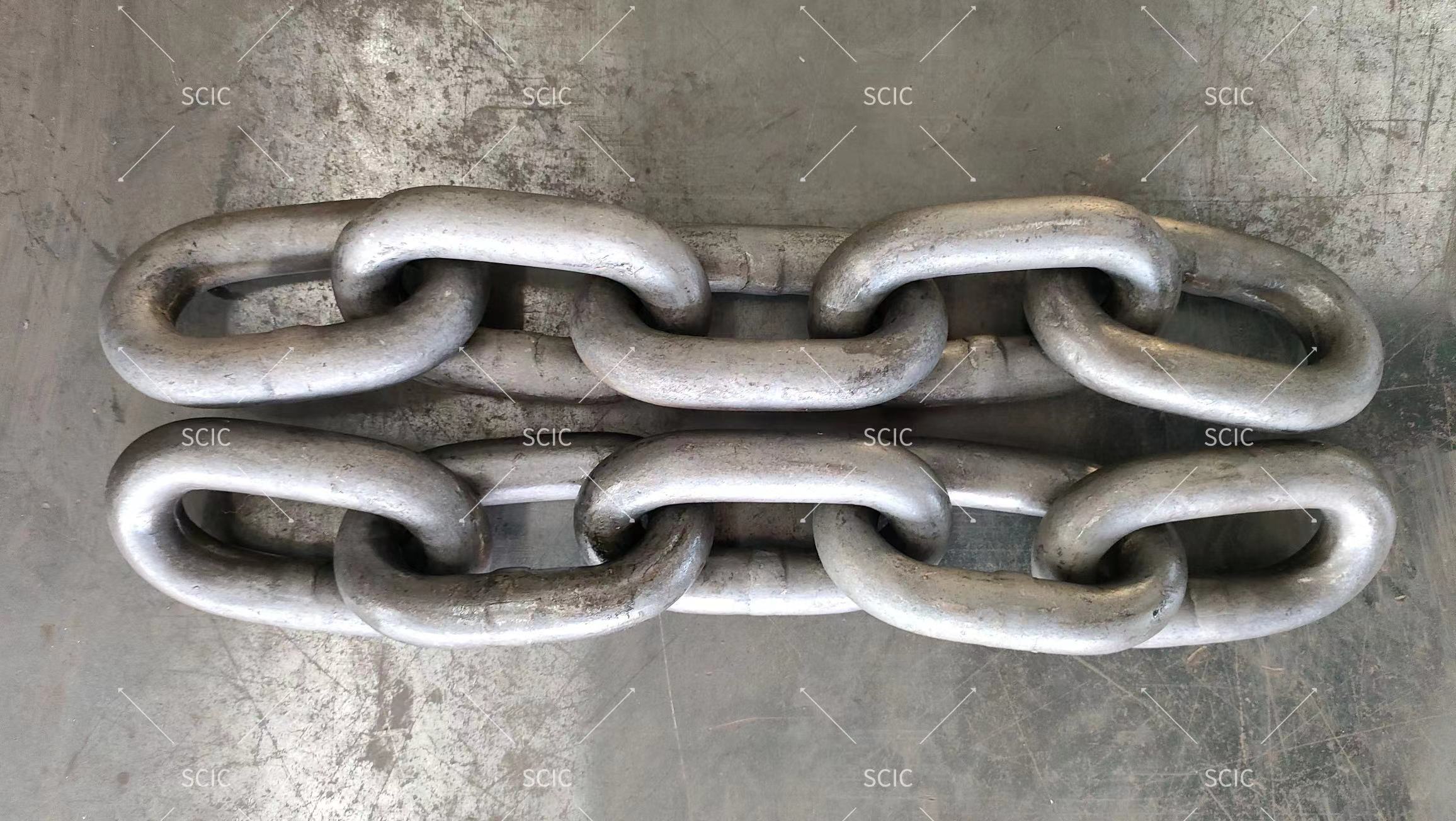 round steel link chain